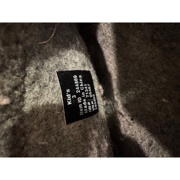 Girls LL BEAN PINK BABY BLUE Floral Polka Dots INSULATE WATERPROOF SNOW BOOTS 3 - Picture 4 of 4